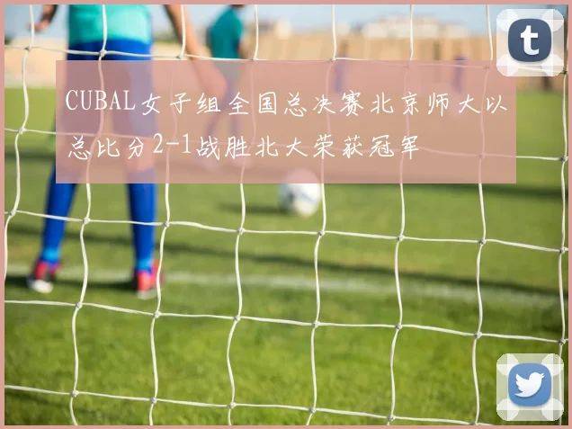 CUBAL女子组全国总决赛北京师大以总比分2-1战胜北大荣获冠军